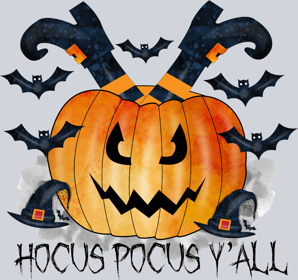 Hocus Pocus Y'all - STK02769 (DTF Transfers)