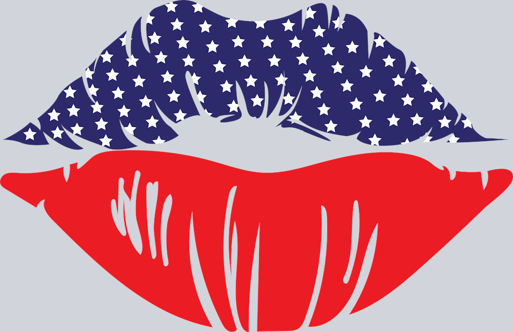 American Lips - STK00231 (DTF Transfers)