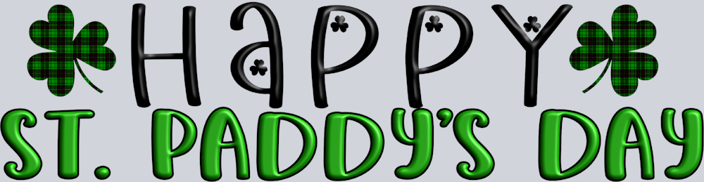 Lucky Happy St Paddy's Day - STK03848 (DTF Transfers)