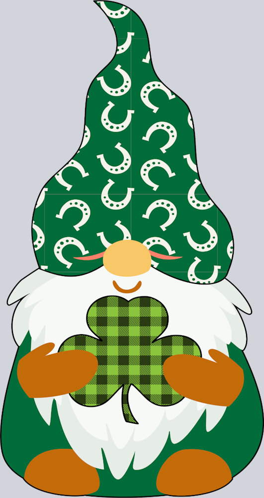 Gnome Irish Luck - STK02293 (DTF Transfers)