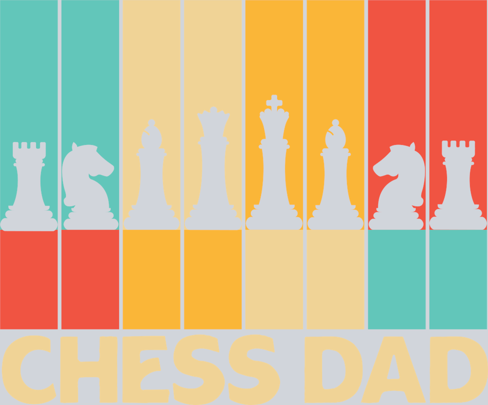 Games Chess Dad - STK02199 (DTF Transfers)
