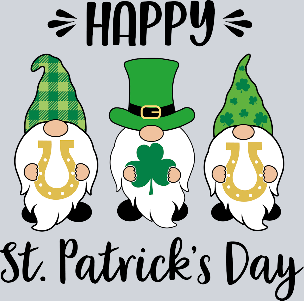 Gnome St Pattys Day - STK02336 (DTF Transfers)