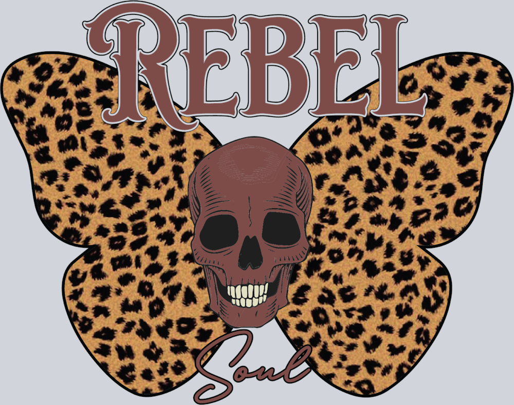 Rebel Soul Moth - STK05145 (DTF Transfers)