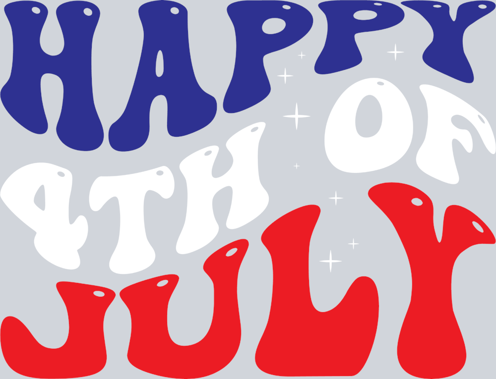 Happy 4th Of July 2 - STK02530 (DTF Transfers)