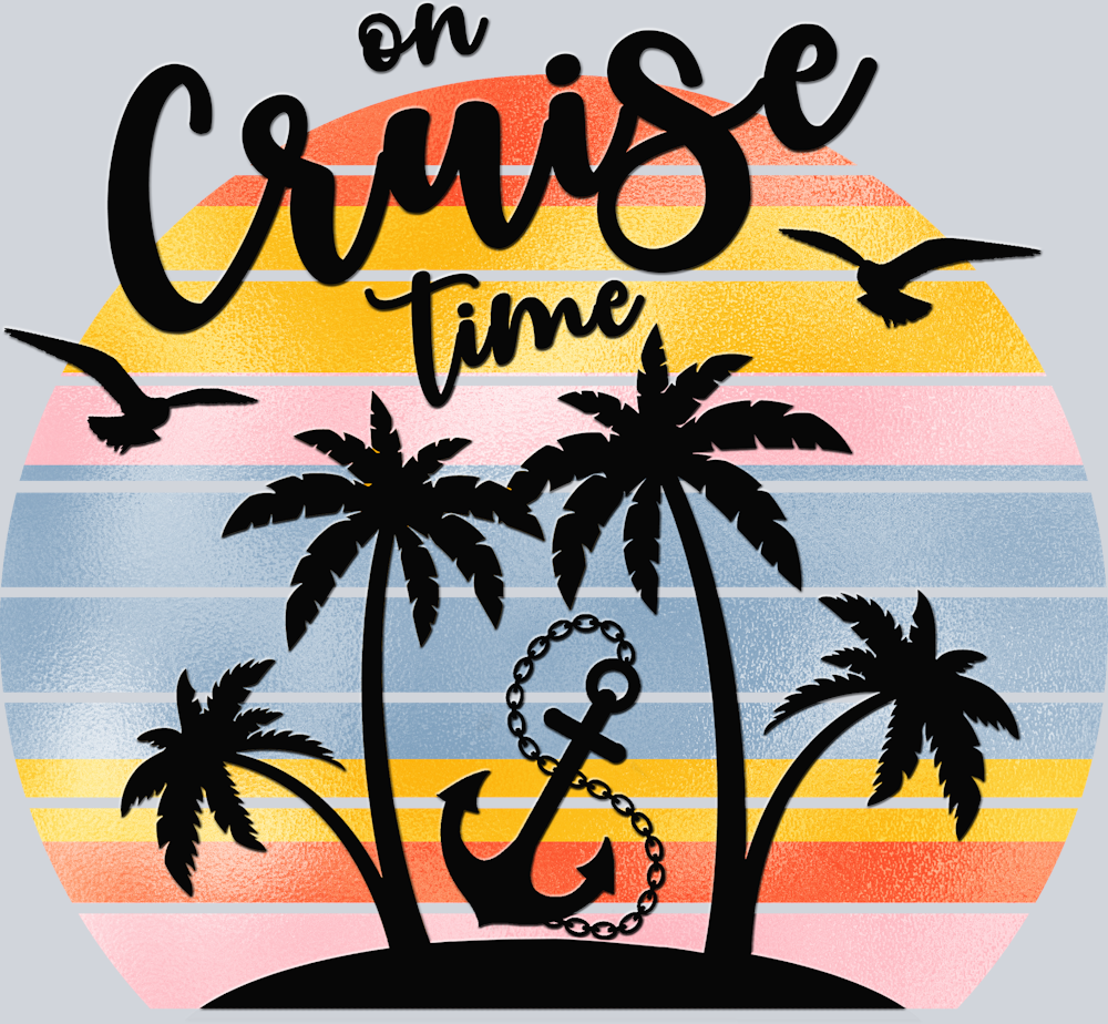 On Cruise Time - STK04591 (DTF Transfers)