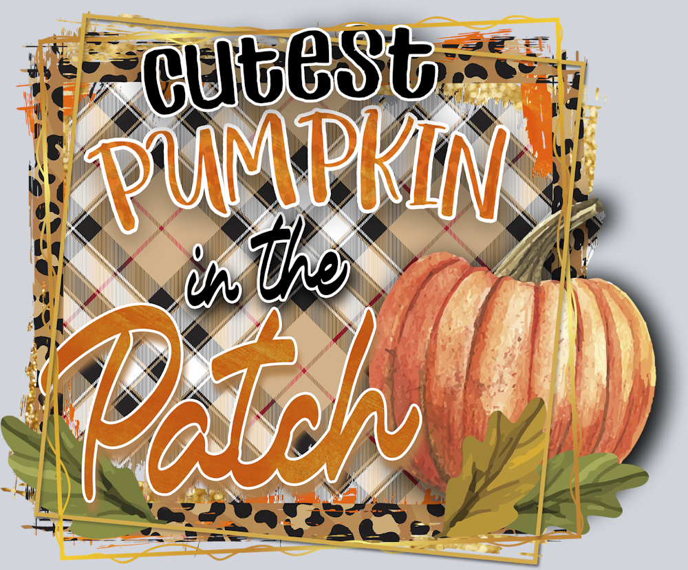 Cutest Pumpkin in the Patch 2 - STK07137 (DTF Transfers)
