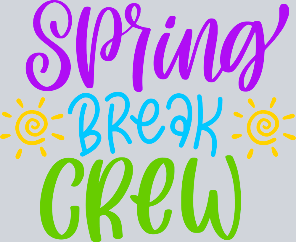 Spring Break Crew - STK05759 (DTF Transfers)