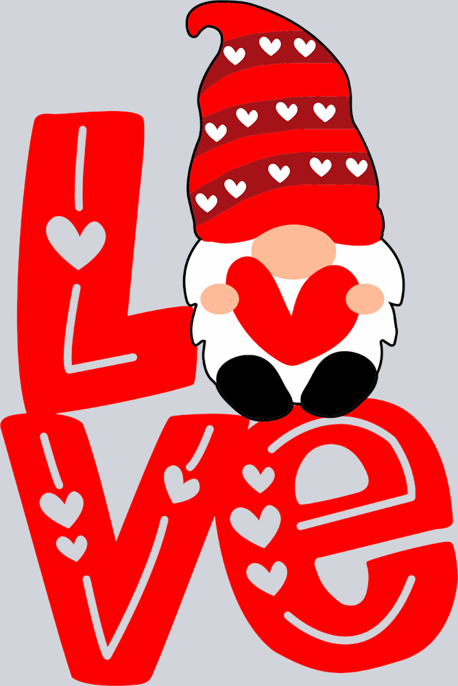 Love Gnome 2 - STK03725 (DTF Transfers)