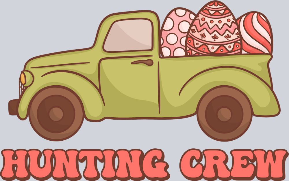 Easter Egg Hunting Crew - STK06976 (DTF Transfers)