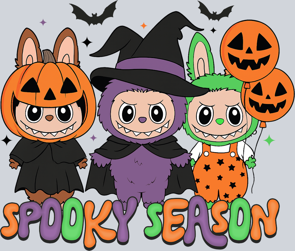 LABUBU Spooky Season - STK07309 (DTF Transfers)