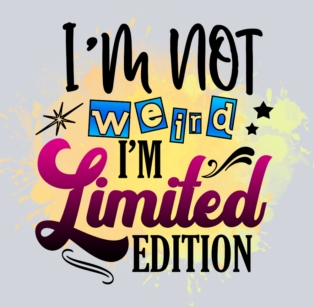 Sarcasm Not Weird Limited Edition - STK05348 (DTF Transfers)