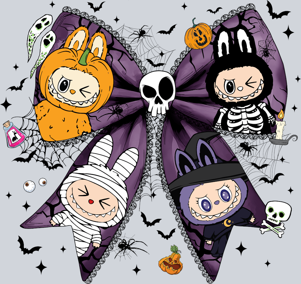Coquette Bow Spooky - STK07286 (DTF Transfers)