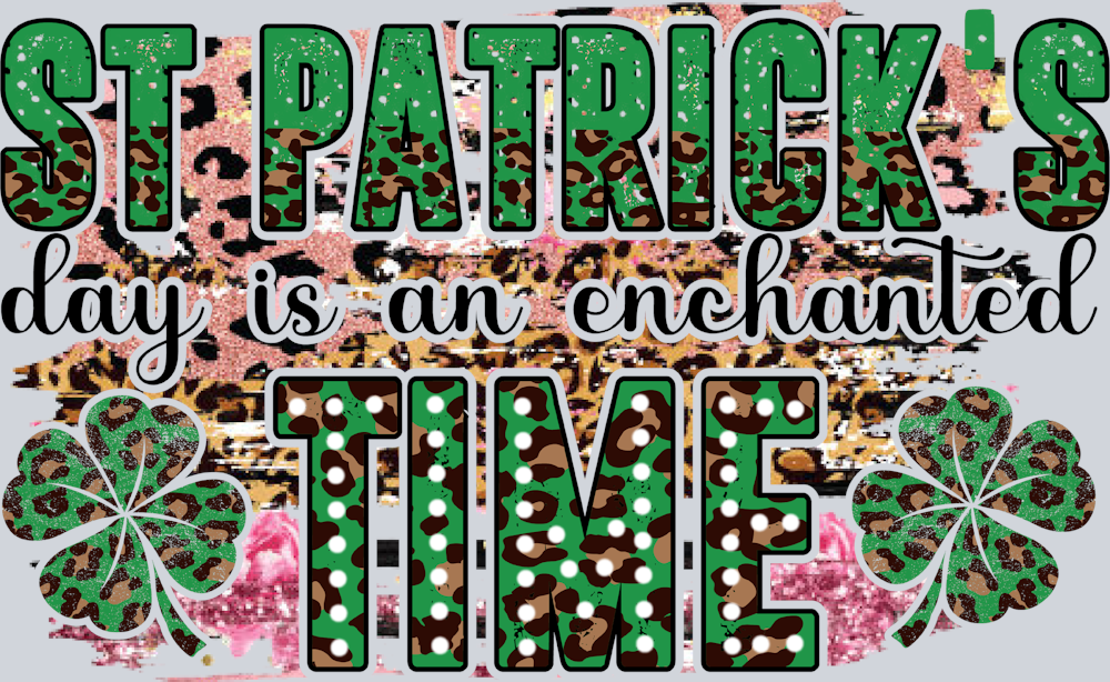 Lucky St Patty Enchanted Time - STK03911 (DTF Transfers)