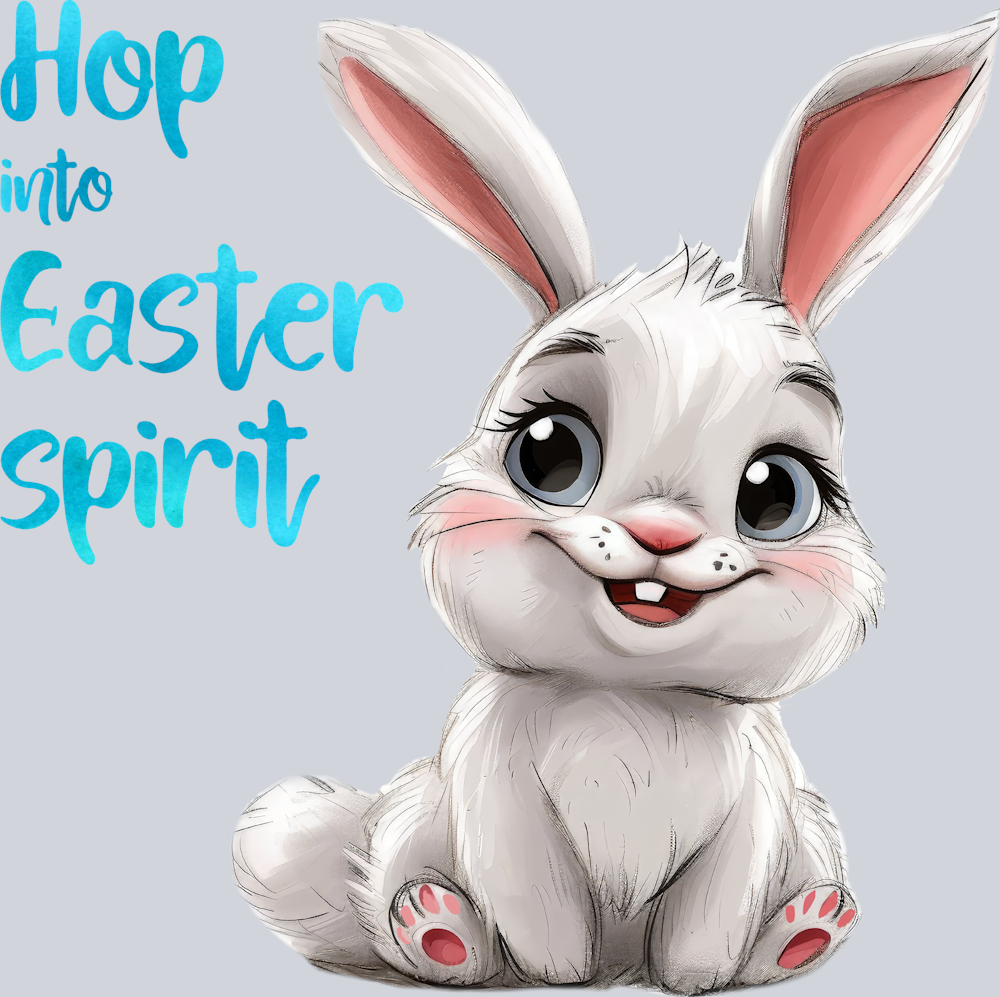 Easter Hop Into Easter Spirit 1 - STK01782 (DTF Transfers)