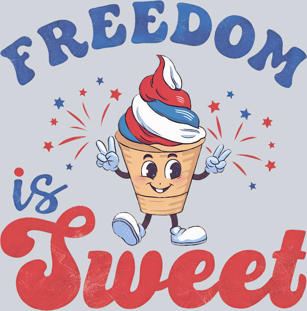 Freedom Is Sweet - STK02137 (DTF Transfers)