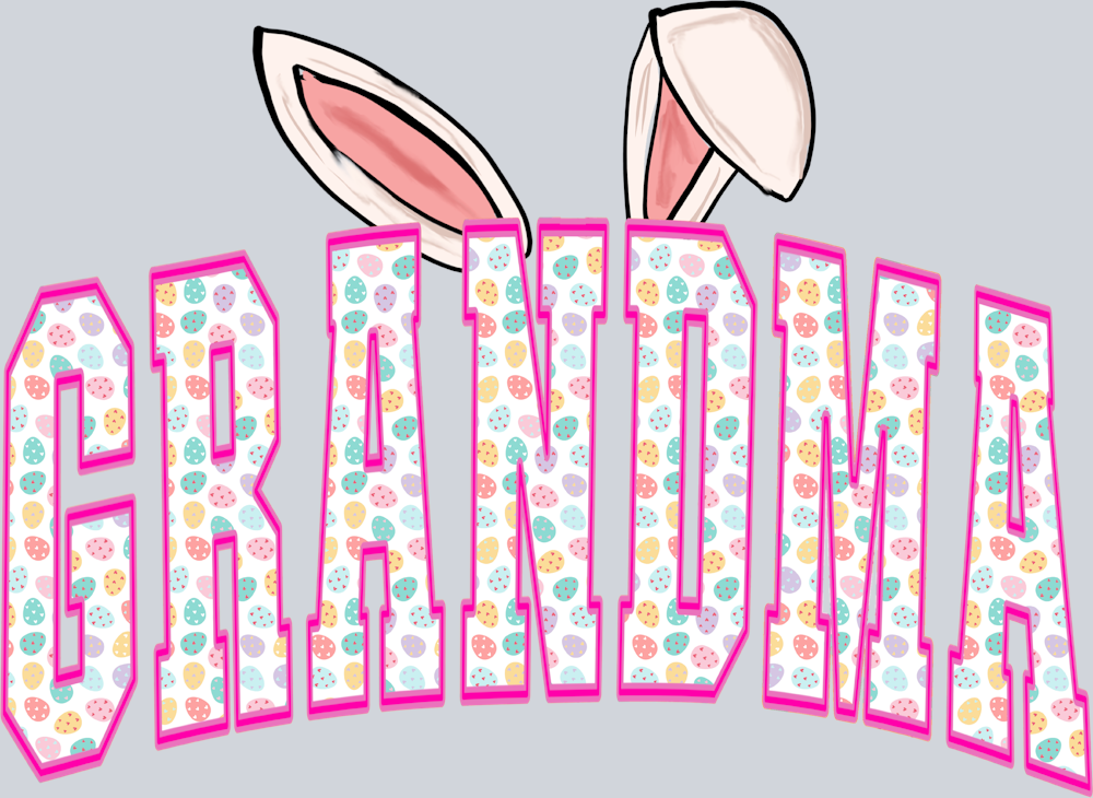 Easter Grandma - STK01771 (DTF Transfers)