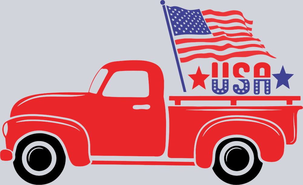USA Truck - STK06261 (DTF Transfers)