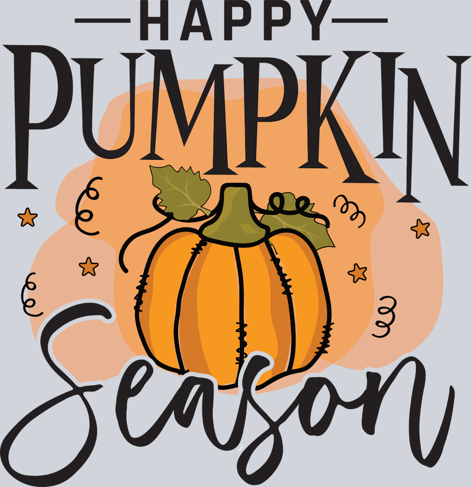 Happy Pumpkin Season - STK07188 (DTF Transfers)
