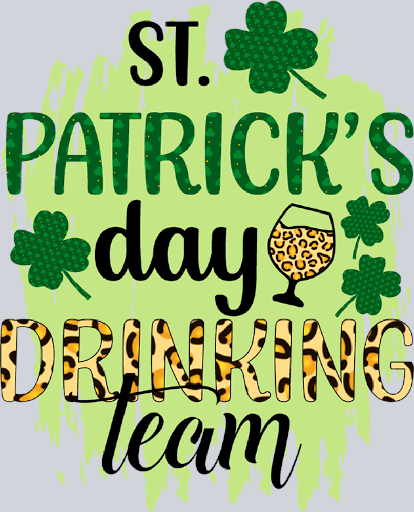 Lucky St Patricks Drink Team - STK03910 (DTF Transfers)
