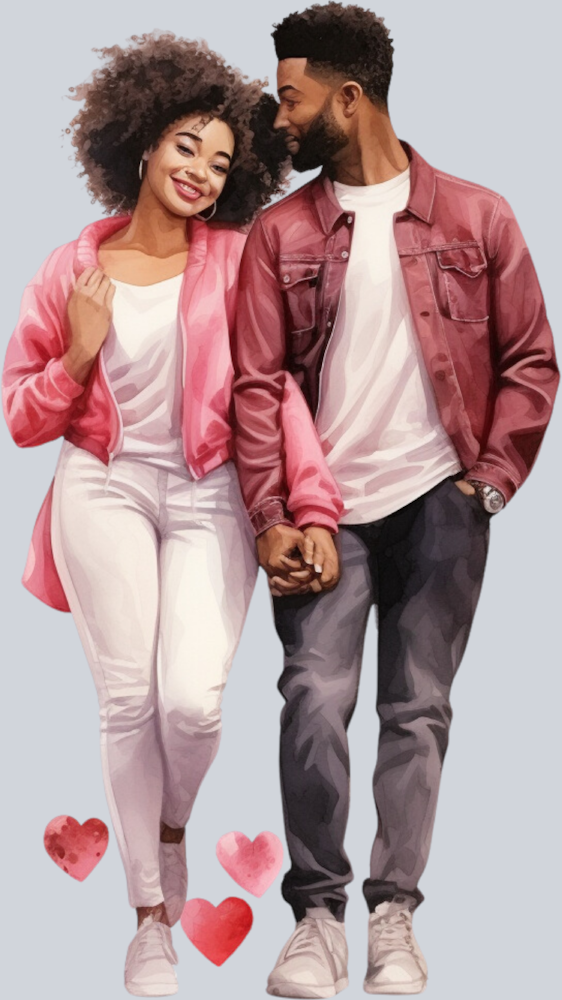 Valentine Date 1 - STK06272 (DTF Transfers)