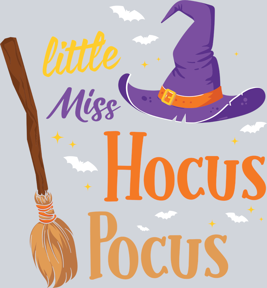 Halloween Little Miss Hocus Pocus - STK02492 (DTF Transfers)