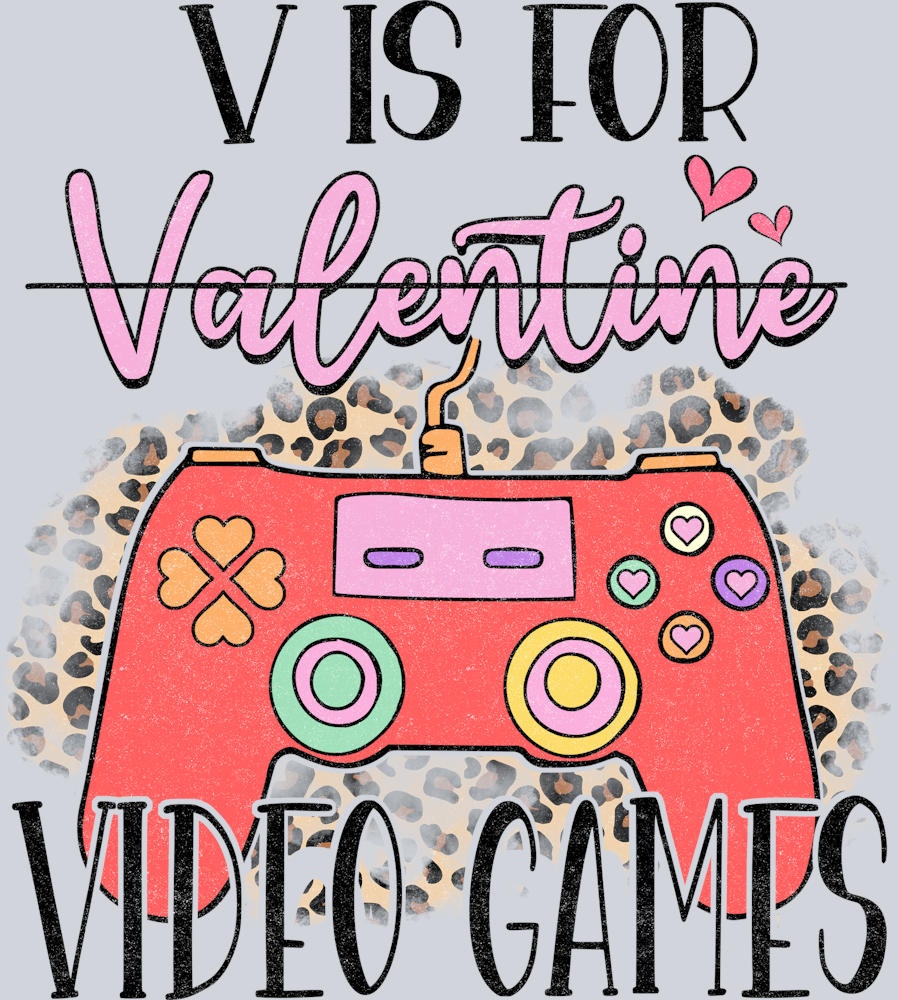 V Video Games - STK06265 (DTF Transfers)