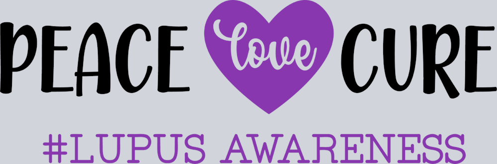 Peace Love Cure Lupus 2 - STK04727 (DTF Transfers)