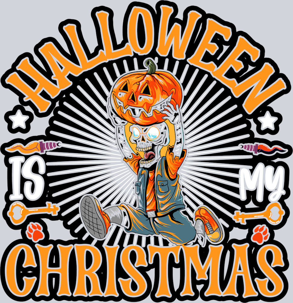 Halloween Is My Christmas - STK02487 (DTF Transfers)