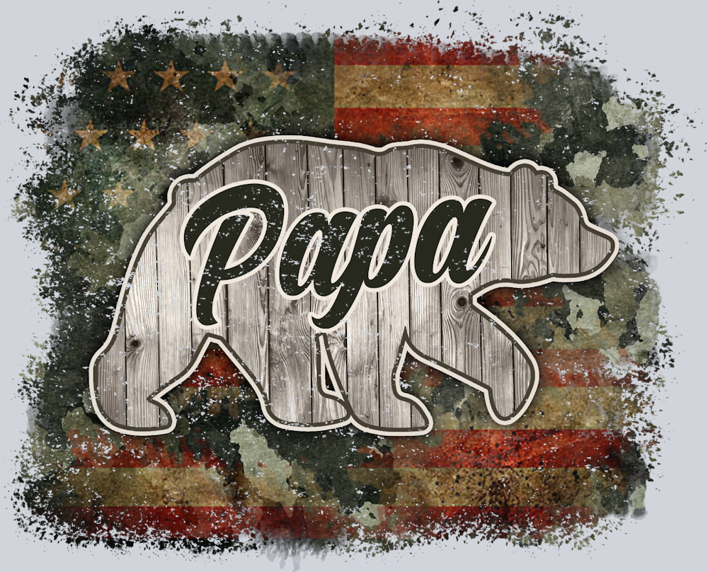 Papa Bear 1 - STK07079 (DTF Transfers)