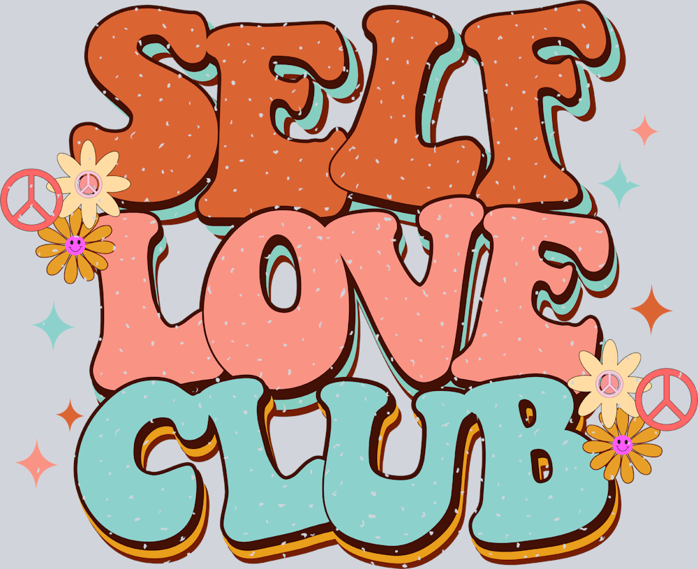 Retro Self Love Club - STK05227 (DTF Transfers)