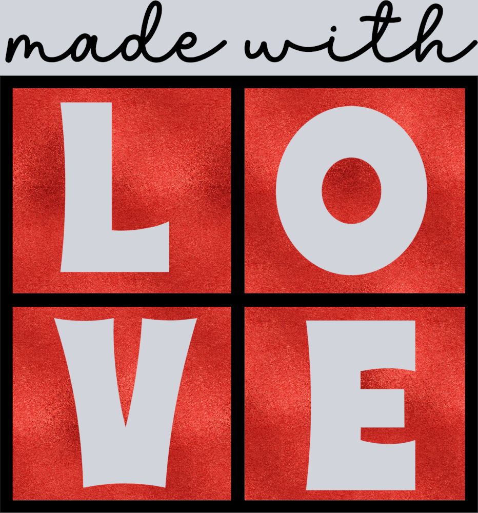 Made With Love - STK03937 (DTF Transfers)