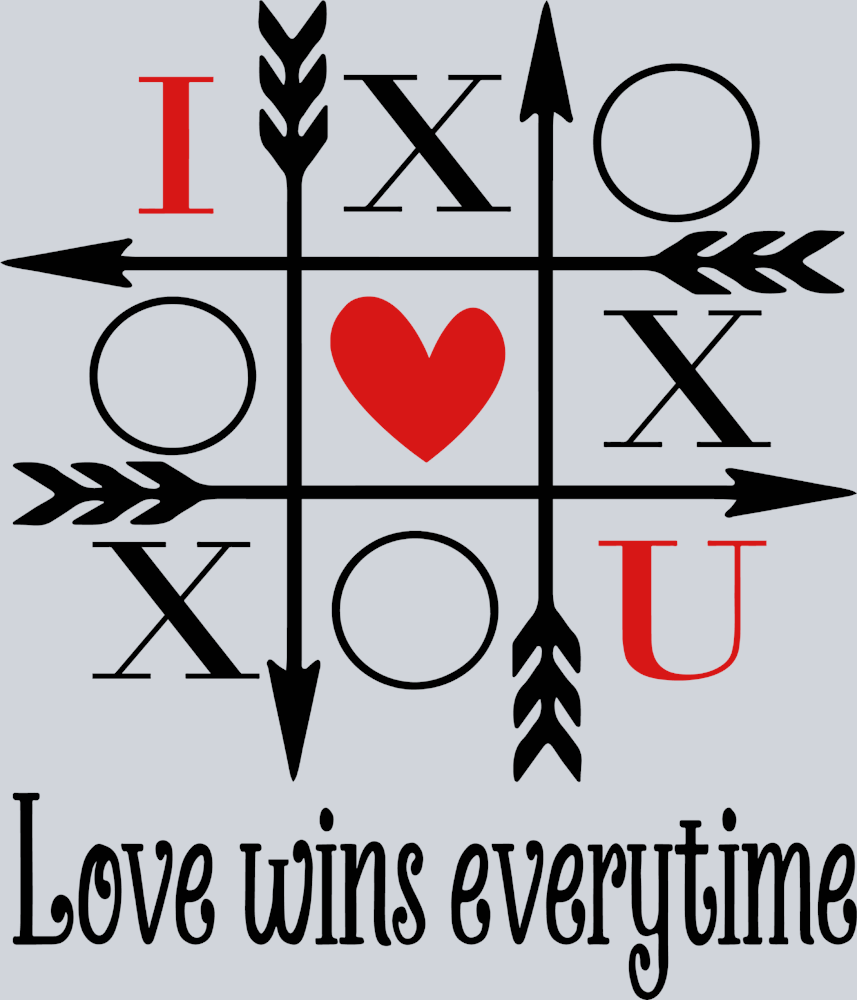 Love Wins Everytime - STK03812 (DTF Transfers)