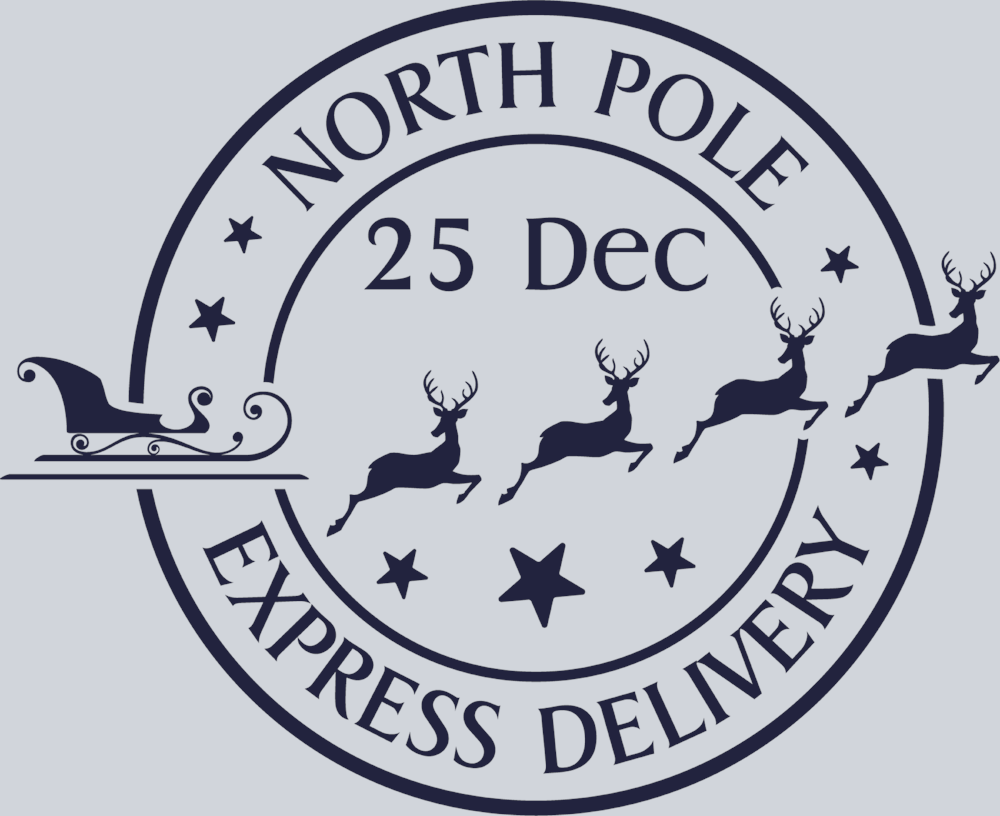 Stamp North Pole 3 - STK05780 (DTF Transfers)