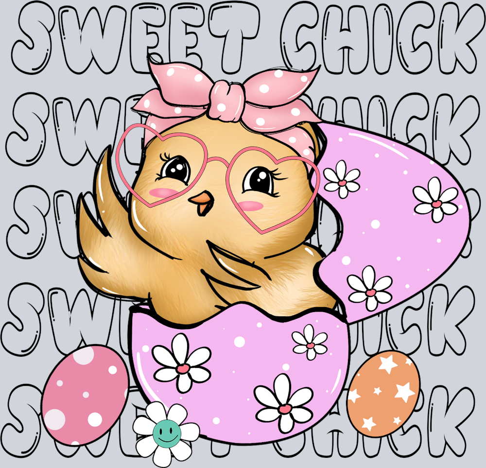 Sweet Chick - STK07026 (DTF Transfers)
