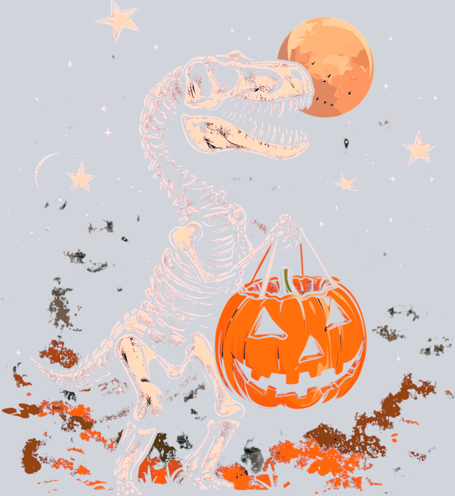 T-Rex Pumpkin - STK07328 (DTF Transfers)