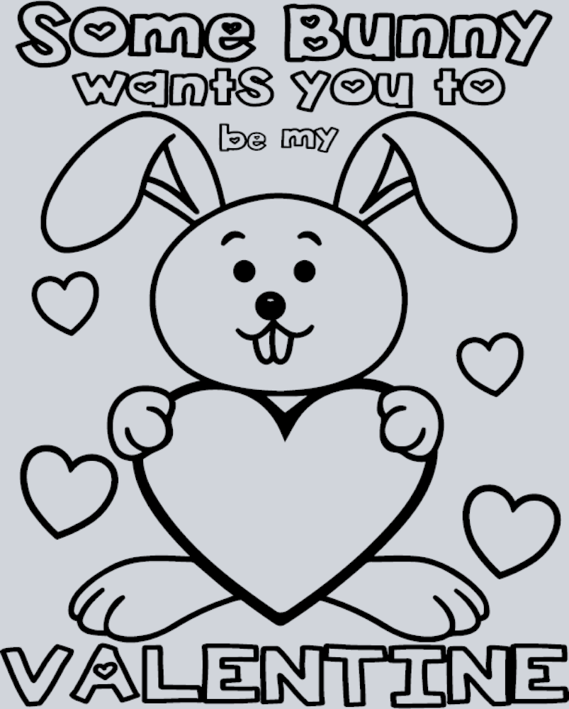 Some Bunny Want To Be My Valentine 2 - STK05605 (DTF Transfers)