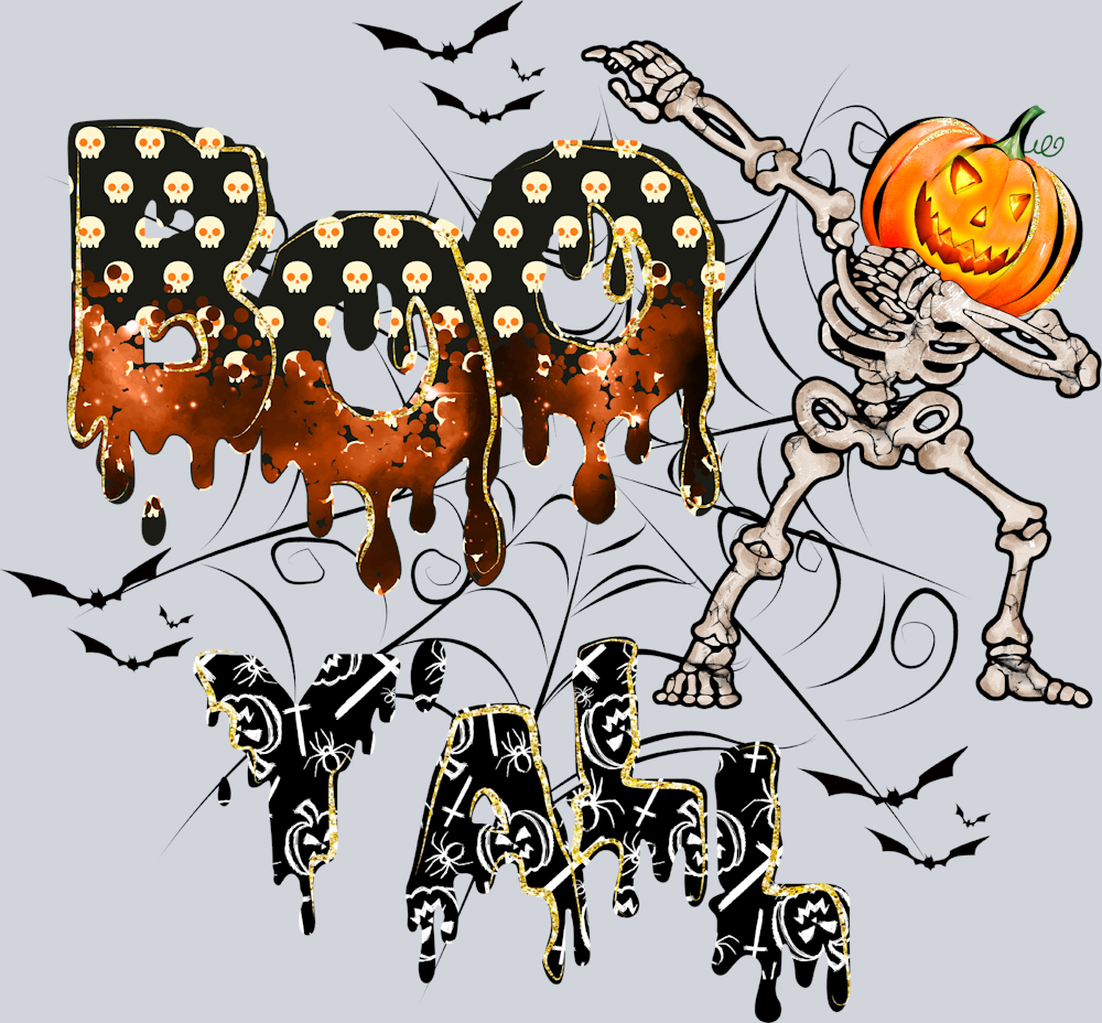Boo Y'all - STK01032 (DTF Transfers)