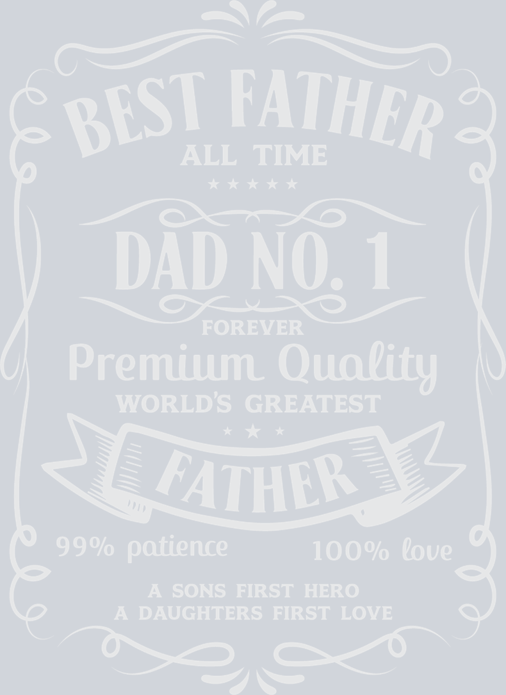 Best Father All Time - STK07041 (DTF Transfers)