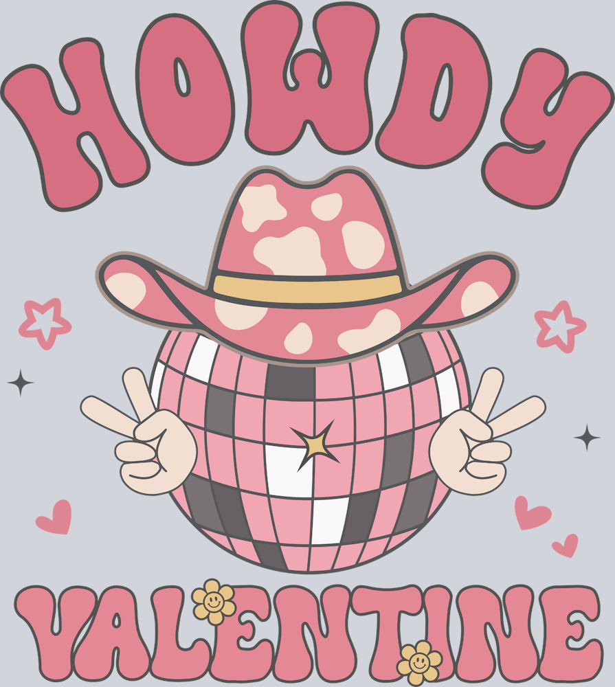 Howdy Valentine - STK02821 (DTF Transfers)
