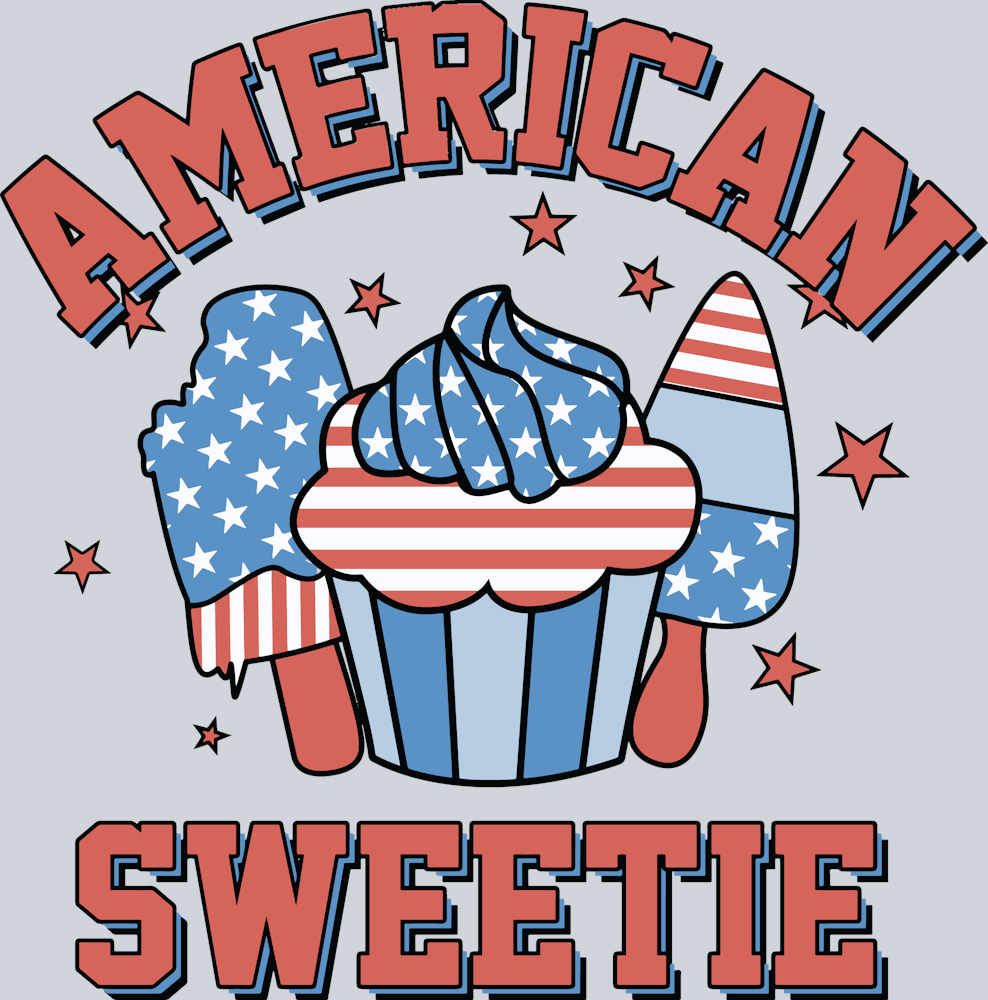American Sweetie - STK00245 (DTF Transfers)