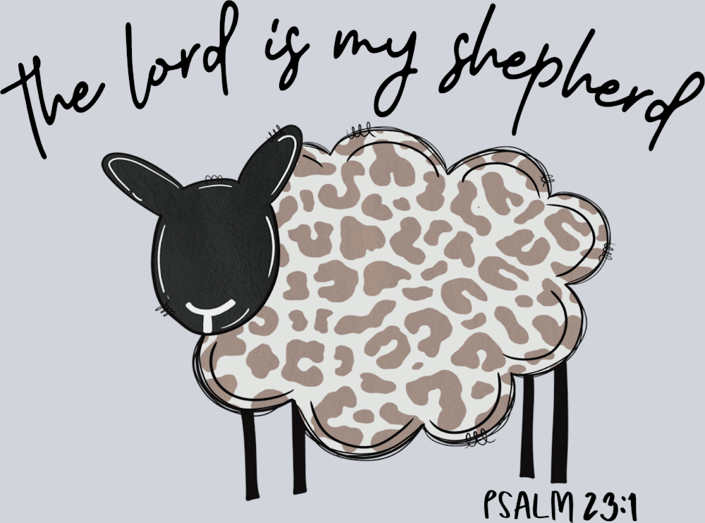 The Lord Is My Shepherd 1 - STK06065 (DTF Transfers)