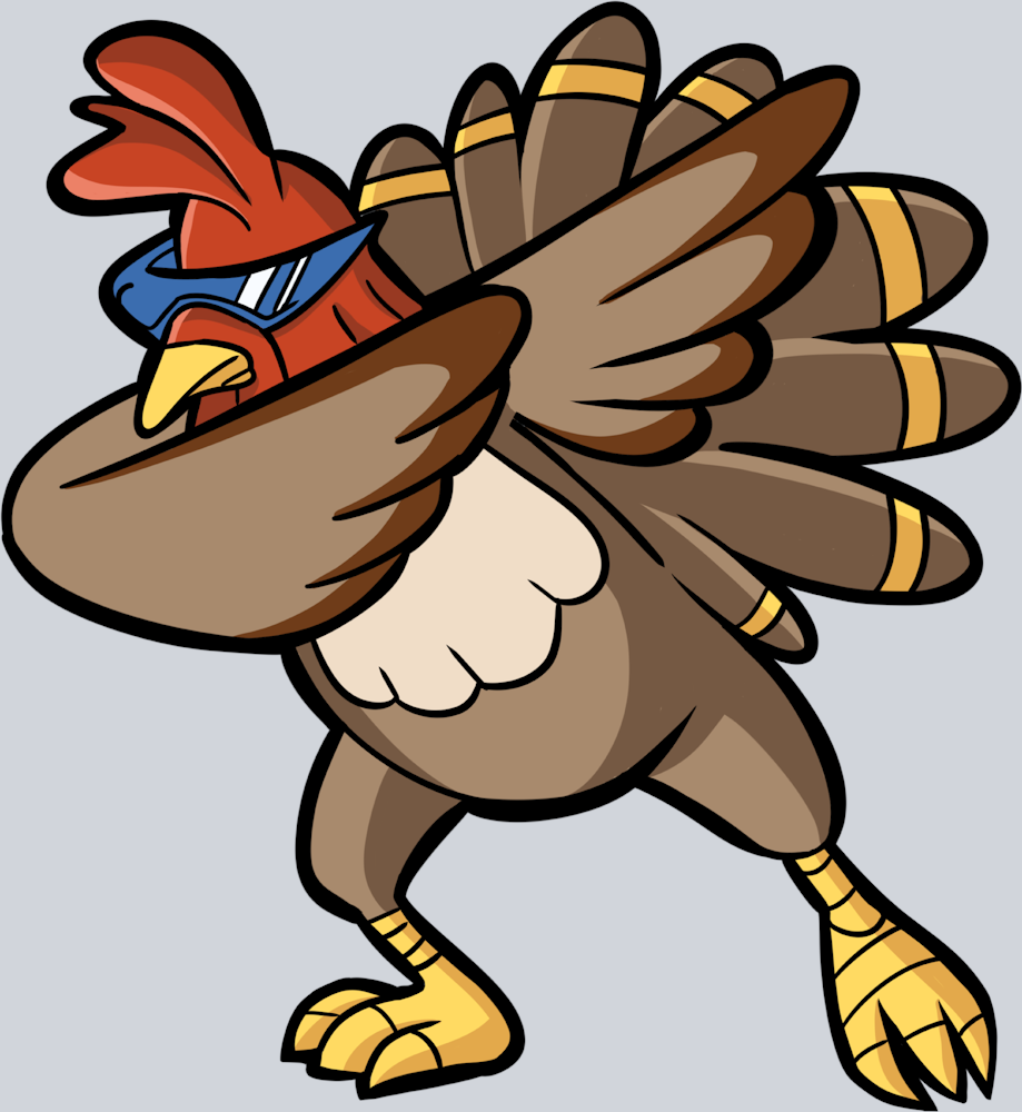 Turkey Dabbing - STK06199 (DTF Transfers)