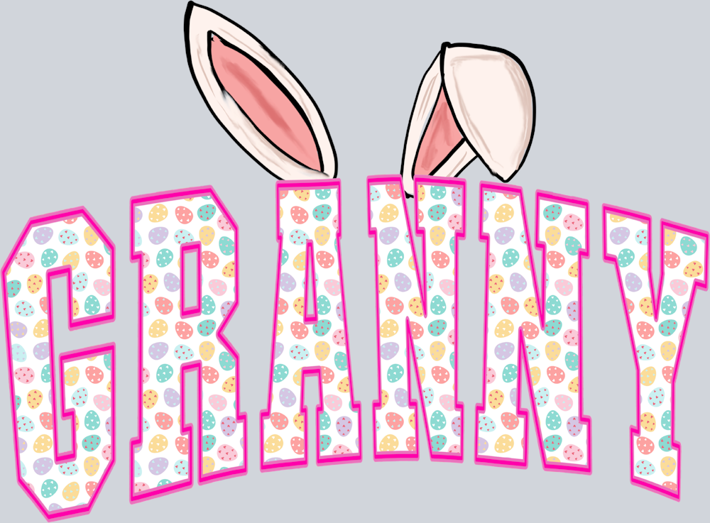 Easter Granny - STK01772 (DTF Transfers)