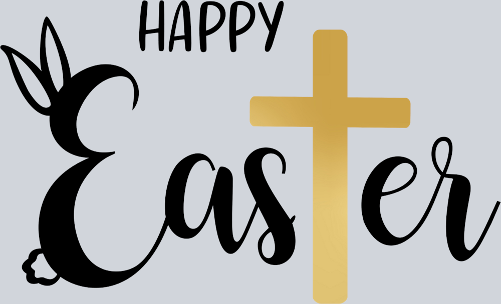 Religious Happy Easter - STK07021 (DTF Transfers)