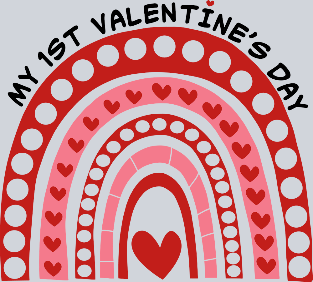 My 1st Valentines Day 1 - STK04390 (DTF Transfers)