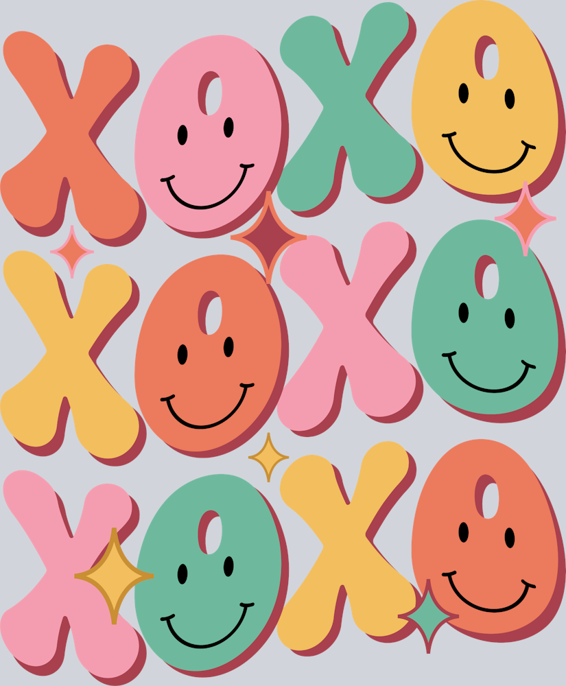 Xoxo 3 - STK06537 (DTF Transfers)