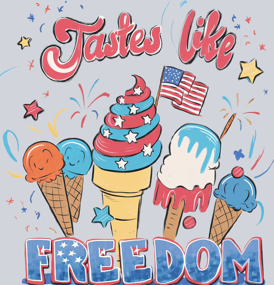 Tastes Like Freedom 2 - STK05919 (DTF Transfers)