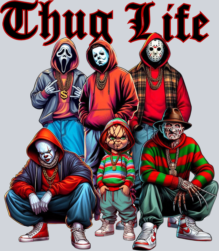 Thug Life Baddies Edition - STK06144 (DTF Transfers)