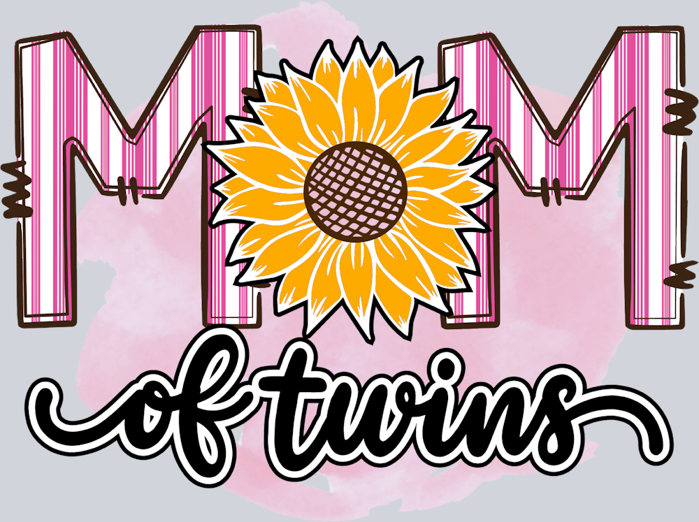 Mom Of Twins - STK04326 (DTF Transfers)