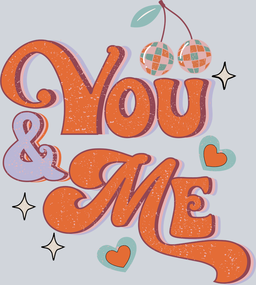 Retro You And Me - STK05240 (DTF Transfers)